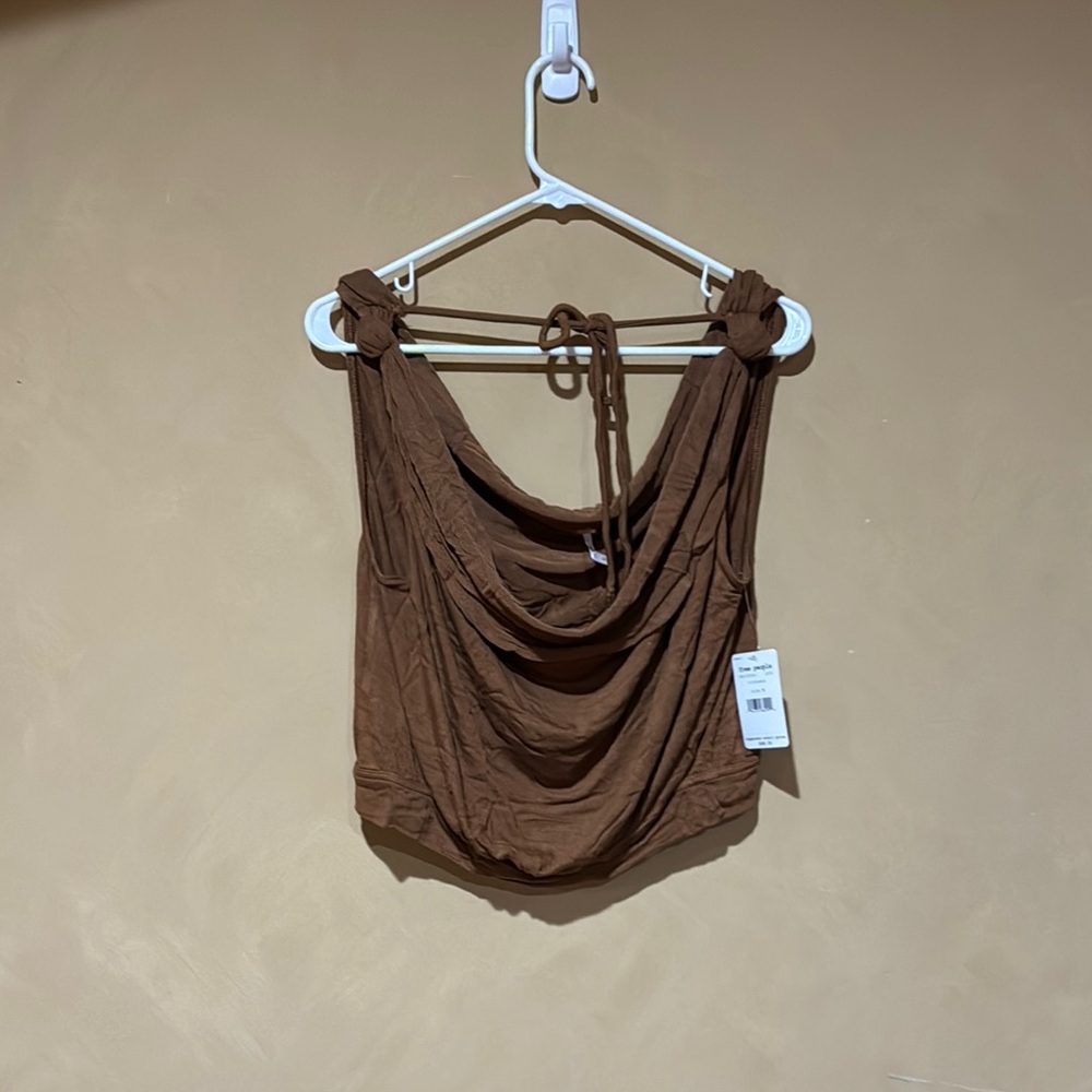 Free People My Way Top Cinnamon Size Medium - Picture 5 of 6